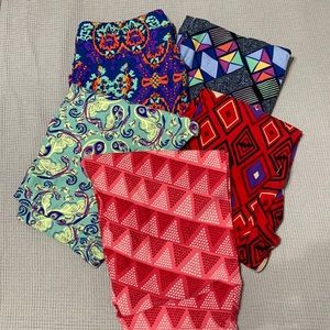 5 pairs of LuLaRoe leggings